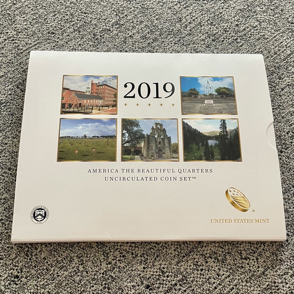 2019 America the Beautiful Quarter Set